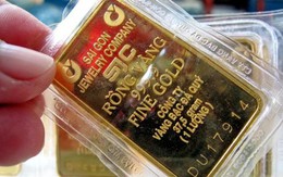 Vàng trong nước rút ngắn giá với thế giới