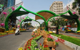 Gửi xe ngắm Đường hoa Nguyễn Huệ 2014 ở đâu, giá cả?