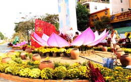 Tối 27-1, lần đầu tiên, đường hoa TP Cần Thơ đón khách