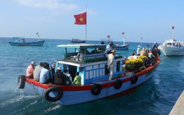 Ngư dân Lý Sơn hùng dũng mở cửa biển đầu xuân