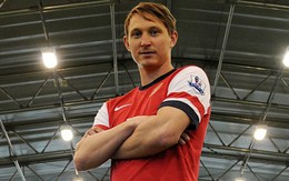 Vừa đến Arsenal, Kallstrom đã chấn thương
