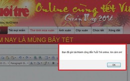 10-2: hết hạn nhận bài dự thi Thơ tình mùa xuân