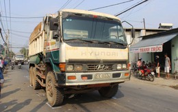 Bị xe ben cuốn vào gầm, một người thiệt mạng