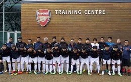 U-19 VN sẵn sàng cho trận gặp Arsenal