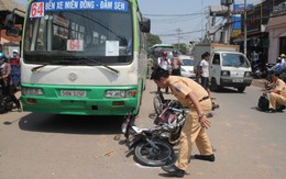 Thêm tai nạn liên quan đến xe buýt