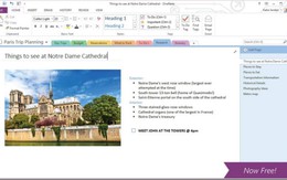 Microsoft miễn phí OneNote cho Mac và Windows