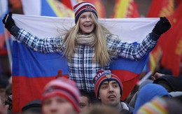 Tỉ lệ ủng hộ Tổng thống Putin đạt đỉnh trong 5 năm