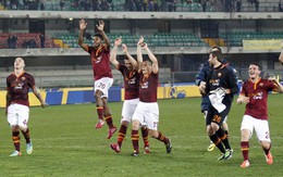 Hạ Chievo, AS Roma vững vàng vị trí thứ hai