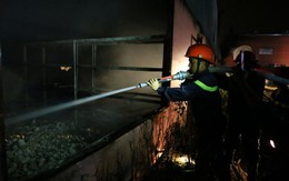 Cháy lớn ở Công ty Rừng Hoa Đà Lạt