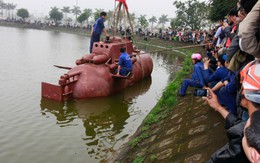 Chạy nổi thành công tàu ngầm Trường Sa