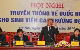 Sinh viên nói Quốc hội còn xa lạ với giới trẻ