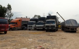 Né trạm cân, xe tải nằm hàng loạt trên quốc lộ