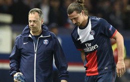PSG mất Ibrahimovic 4 tuần