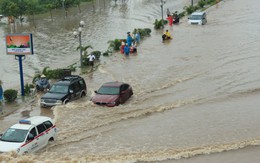 Nội thành Hà Nội luôn tiềm ẩn nguy cơ úng ngập