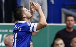 Everton mất tiền đạo Mirallas hết mùa