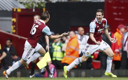 Đá bại Tottenham, West Ham trụ hạng thành công