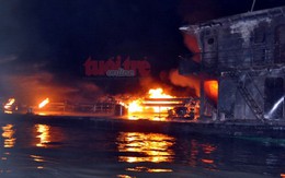 Thuyền trưởng không có mặt trên tàu khi xảy ra hỏa hoạn