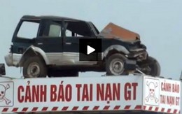 Xây bệ chưng xe để cảnh báo tai nạn