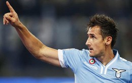 Klose có tên trong đội hình sơ bộ của tuyển Đức