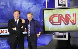 Larry King khẩu chiến Piers Morgan