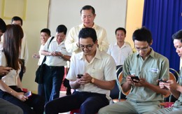 Nhân viên Thaco nhắn tin Vì biển đảo quê hương