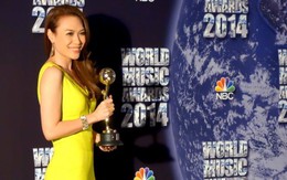 Mỹ Tâm nhận giải World Music Awards