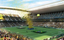 Sân vận động tổ chức lễ khai mạc World Cup chưa sẵn sàng