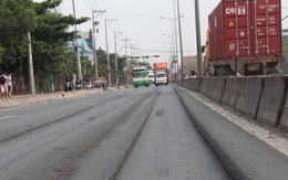 Đình chỉ ngay vi phạm gây đường lún, hằn vệt bánh xe