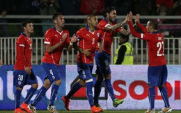 Uruguay và Chile cùng chiến thắng