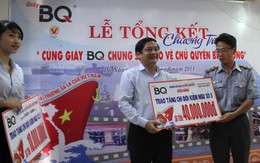 Giày BQ Chung sức bảo vệ chủ quyền biển Đông