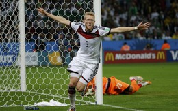 Andre Schurrle thừa nhận ăn may