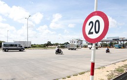 Cần Thơ vẫn còn biển báo 20km/giờ trên quốc lộ