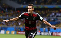 Miroslav Klose phá kỷ lục của “Người ngoài hành tinh” Ronaldo