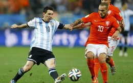 Messi và Van Persie đá tệ nhất trận Argentina - Hà Lan