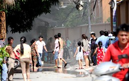 TP.HCM: Một công ty thủy sản bị cháy rụi