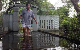 San lấp mặt bằng, gây ngập cả trăm nhà dân