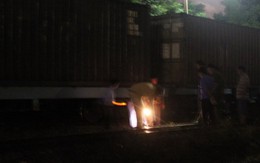 Nhân viên đường sắt bị tàu lửa cán chết