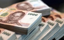 Đồng baht Thái Lan đụng trần 8 tháng