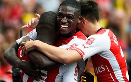 Sanogo ghi 4 bàn, Arsenal đại thắng Benfica