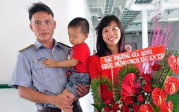 Chào đón kiểm ngư hoàn thành nhiệm vụ trở về
