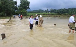 ​​Đi qua đập tràn lúc mưa ngập, 3 người bị cuốn trôi