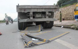 Bắt tài xế phá hỏng trạm cân