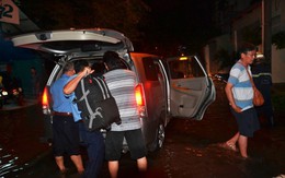 Tầng hầm cao ốc Sài Gòn View Residences ngập 1,5m