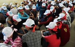 Cười, khóc hạnh phúc trong ngày nhập môn