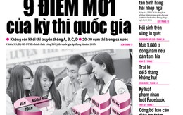​Tuổi Trẻ 10-9: 9 điểm mới của kỳ thi quốc gia