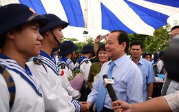 ​2.050 thanh niên lên đường nhập ngũ