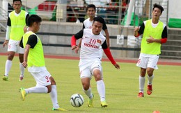 Olympic VN tập luyện cho trận gặp Kyrgyzstan