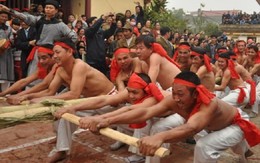 ​Bắc Ninh muốn đưa kéo co bằng tre thành di sản