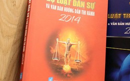 Luật sư choáng với “Công Lý mặc quần nhỏ lên bìa sách luật”