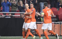 Vòng loại Euro 2016: Robben cứu “phù thủy” Hiddink